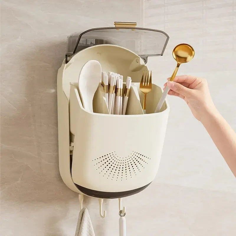 SleekSpace™ Wall-mounted Chopsticks Organizer