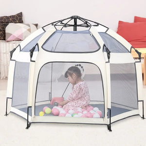 Portable Children's Play Castle Tent