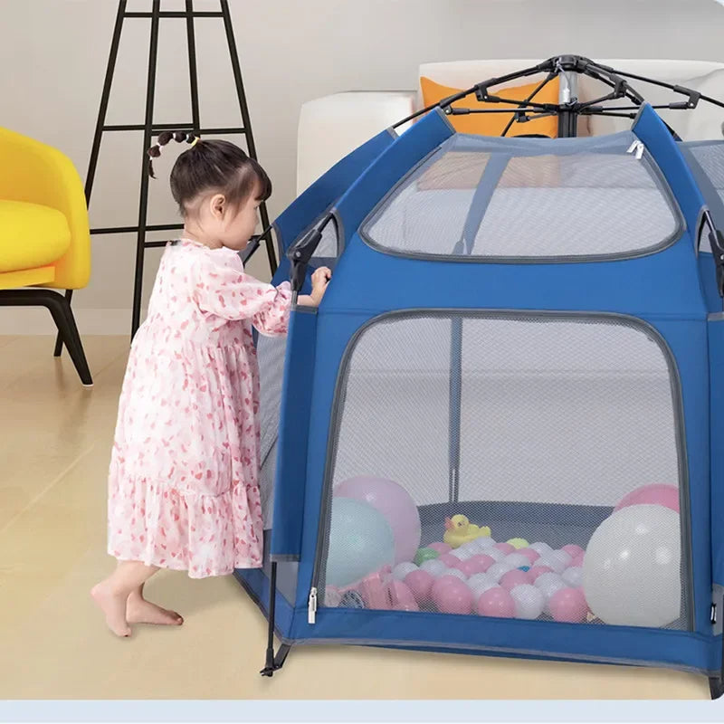 Portable Children's Play Castle Tent