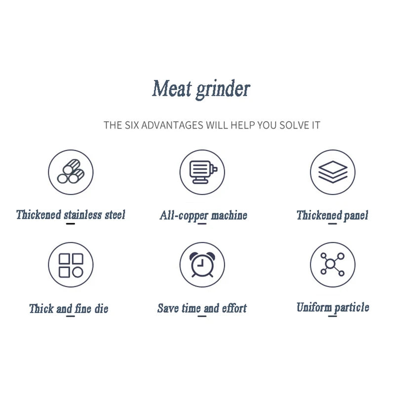 Steel Master Pro Electric Meat Grinder