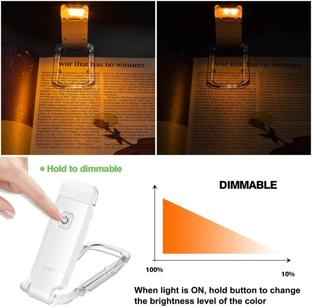 USB Clip-On Reading Light