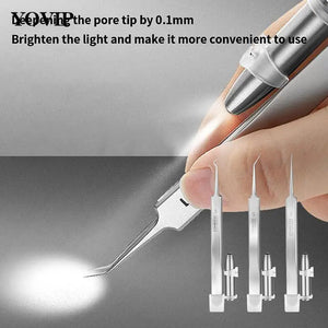 GlowGrip 3-in-1 Precision Acne Extractor Set