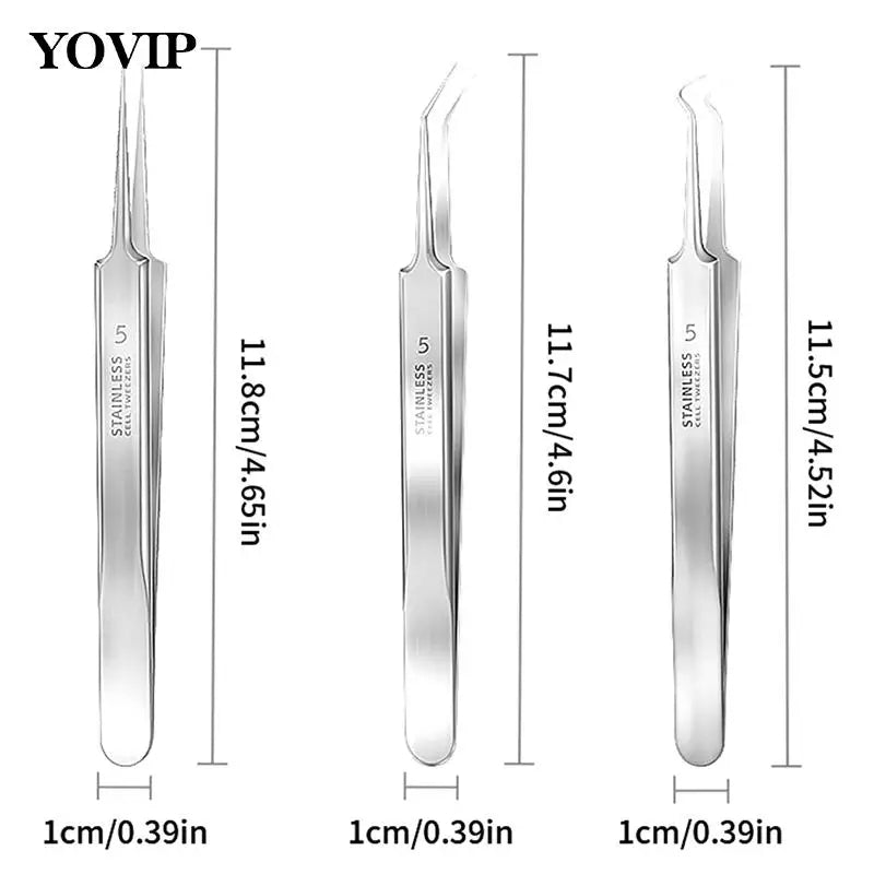 GlowGrip 3-in-1 Precision Acne Extractor Set