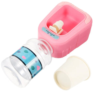 Miniature Pink Water Dispenser Toy