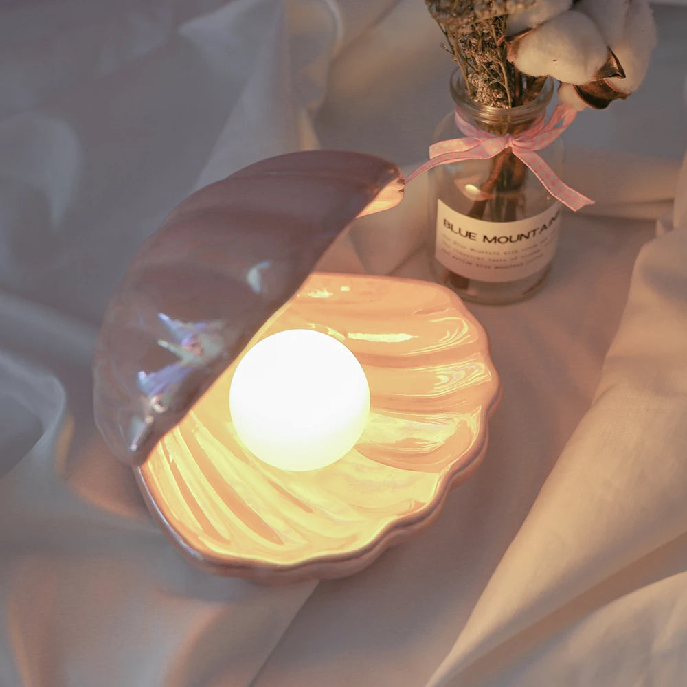 Mermaid Seashell Night Lamp