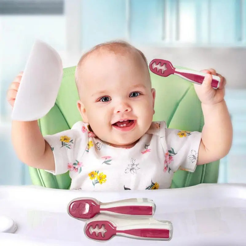 Ease'n'Taste Baby Self-Feeding Spoon Duo