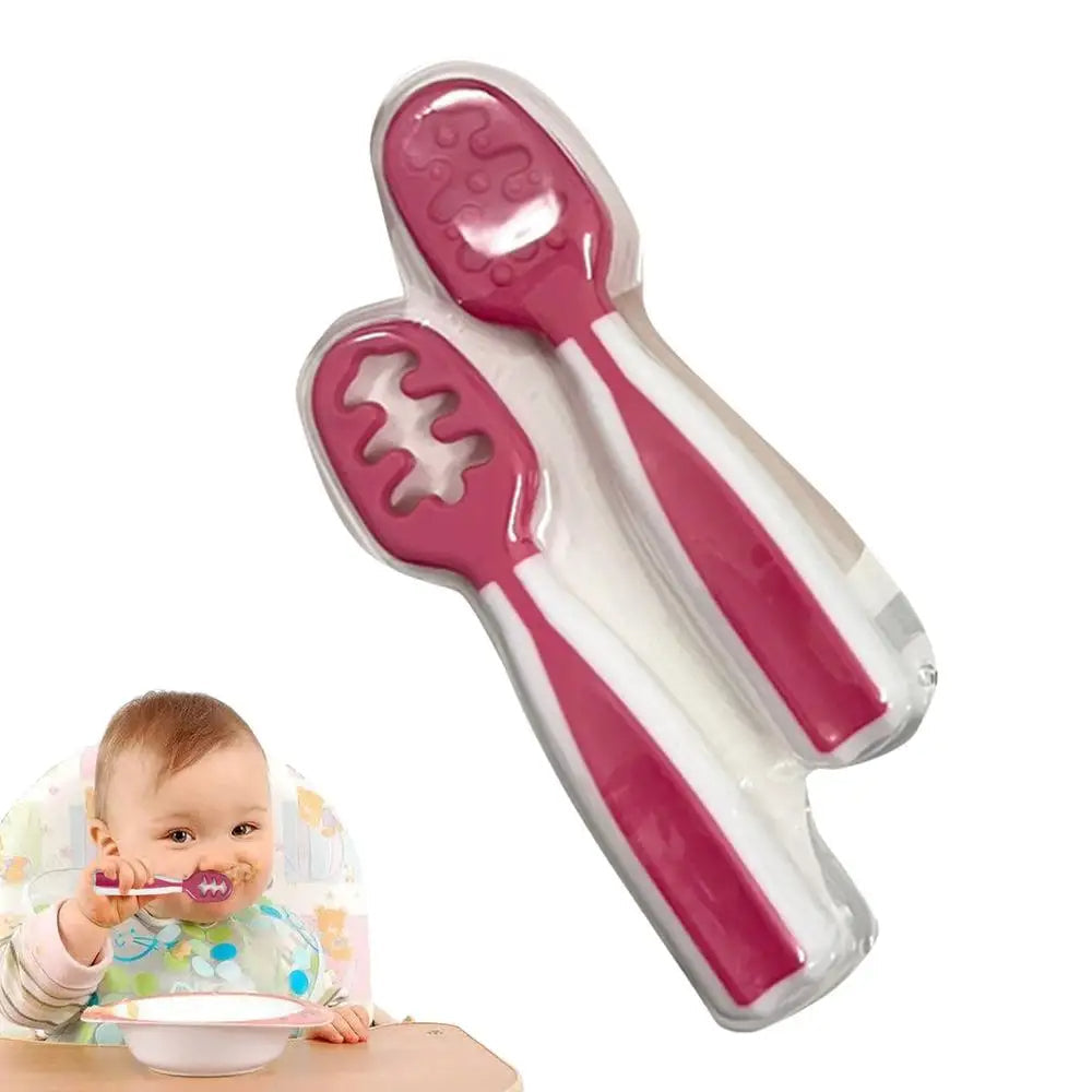 Ease'n'Taste Baby Self-Feeding Spoon Duo