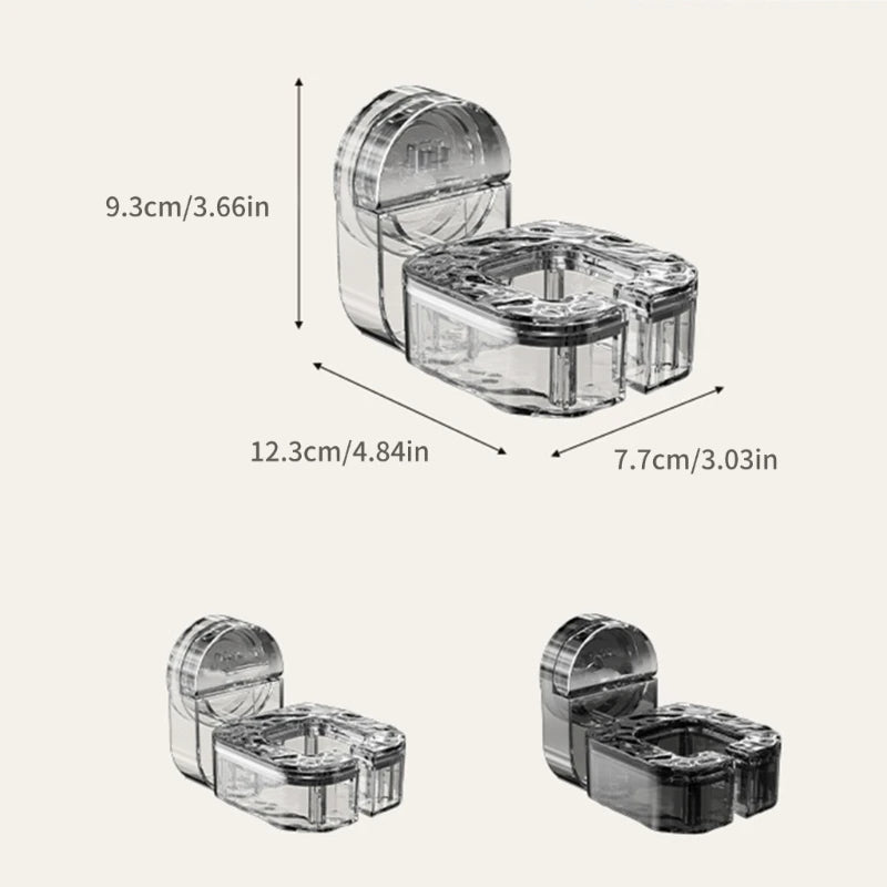 Rotating Hair Dryer Holder