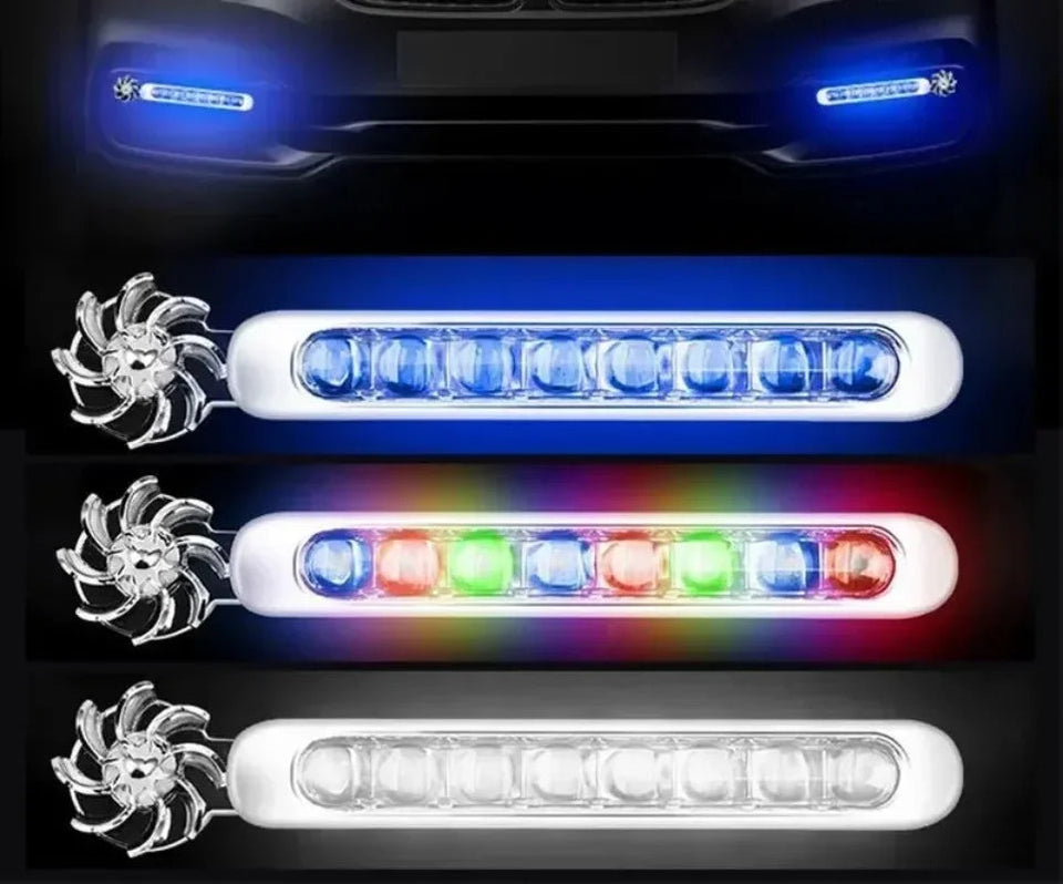 ZephyrGlow LED Car Daytime Lights