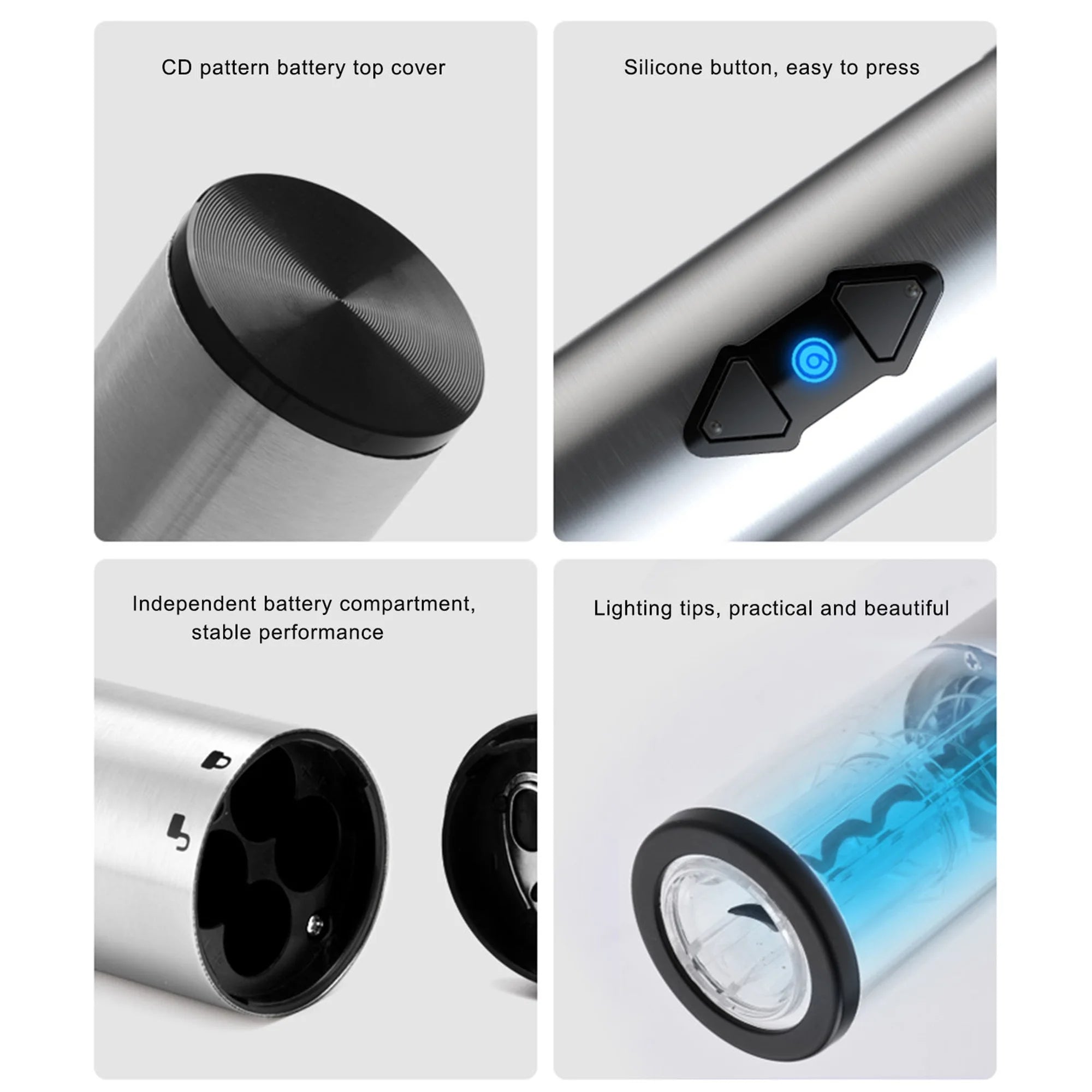 Electric Wine Opener Set with Storage Base