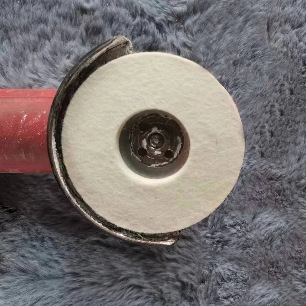 Wool Polishing Wheel Disc - Premium 100 Angle Grinder Pad