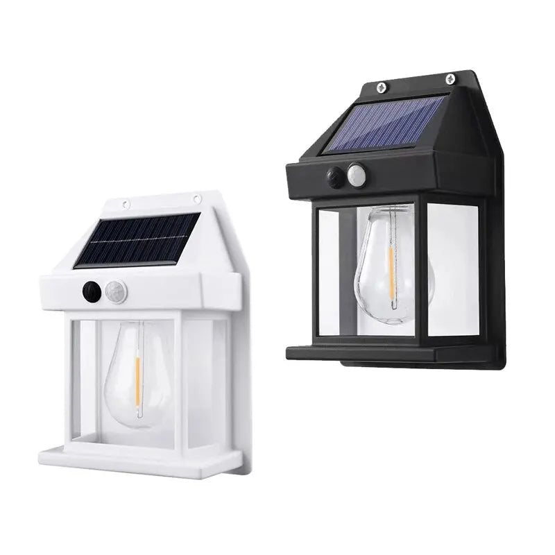 LED Solar Wall Light with Motion Sensor