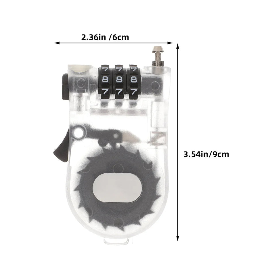 Ski & Bike Anti-Theft Combo Lock