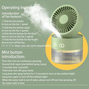 AeroMist Flex Misting Fan