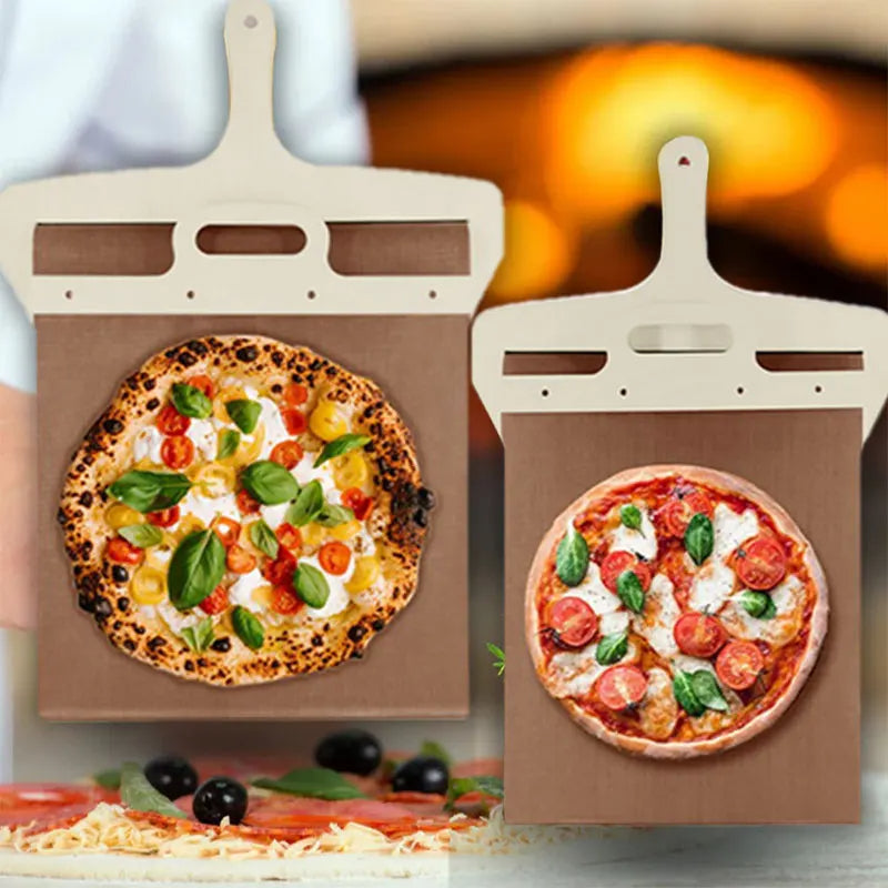 Wooden Pizza Peel Set