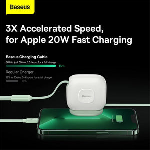 Baseus Retractable 100W 3-in-1 USB-C Cable