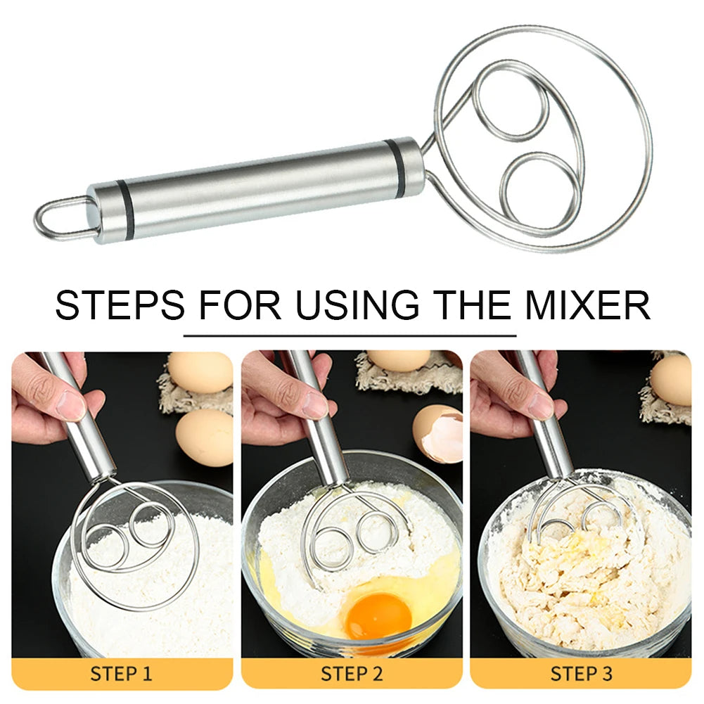 Dough Master: Stainless Steel Mixer