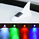 Solar Car Shark Fin Antenna LED Light