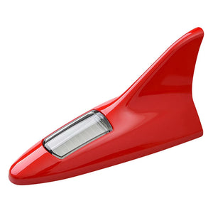 Solar Car Shark Fin Antenna LED Light