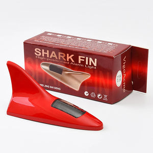 Solar Car Shark Fin Antenna LED Light