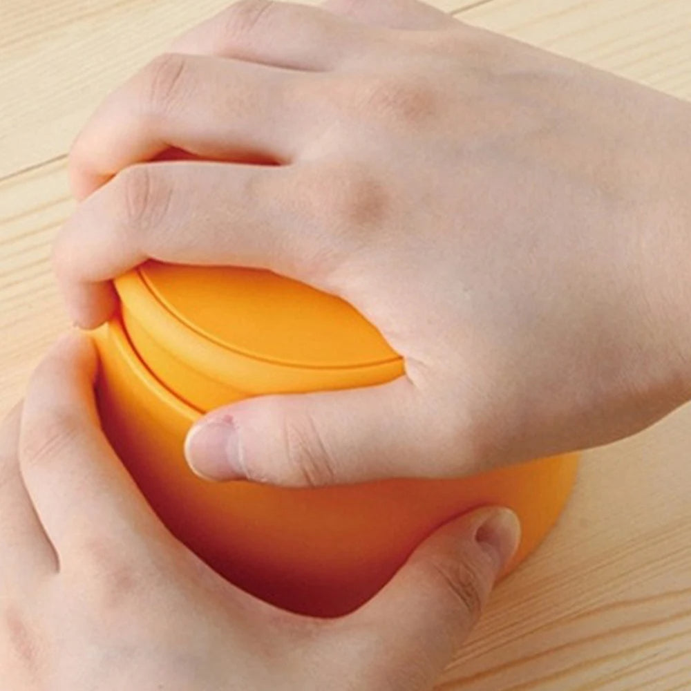 Orange Round Rice Ball Mold Set