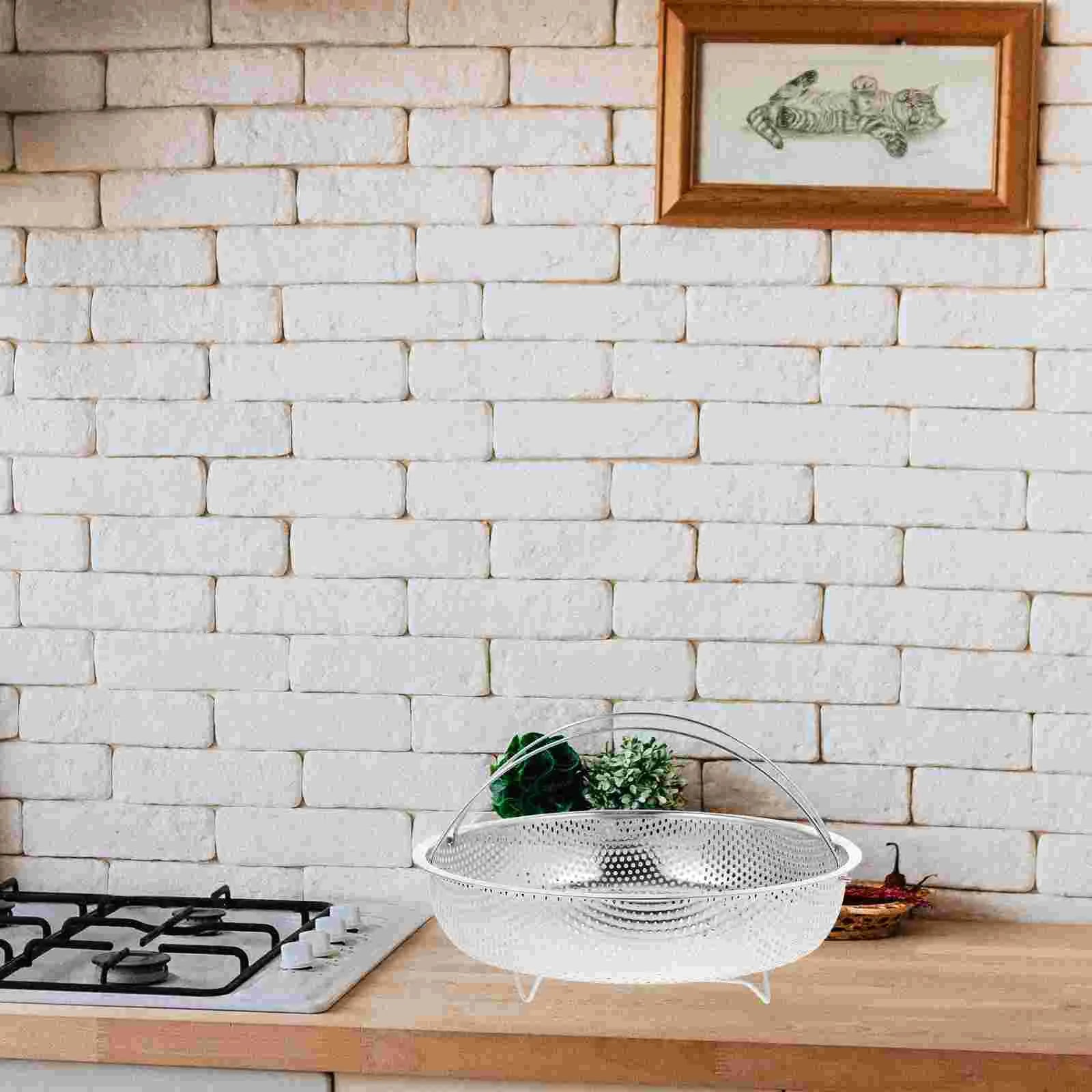 Stainless Steel Kitchen Steaming Basket