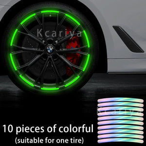 NightGuard Reflective Rim Decals