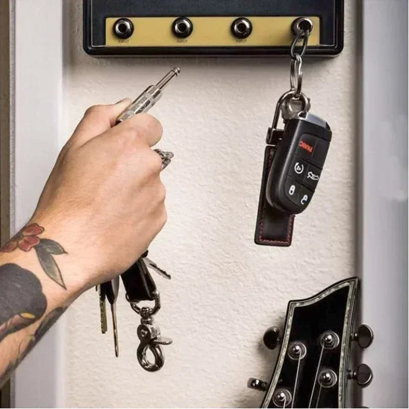 Retro Radio Guitar Key Holder