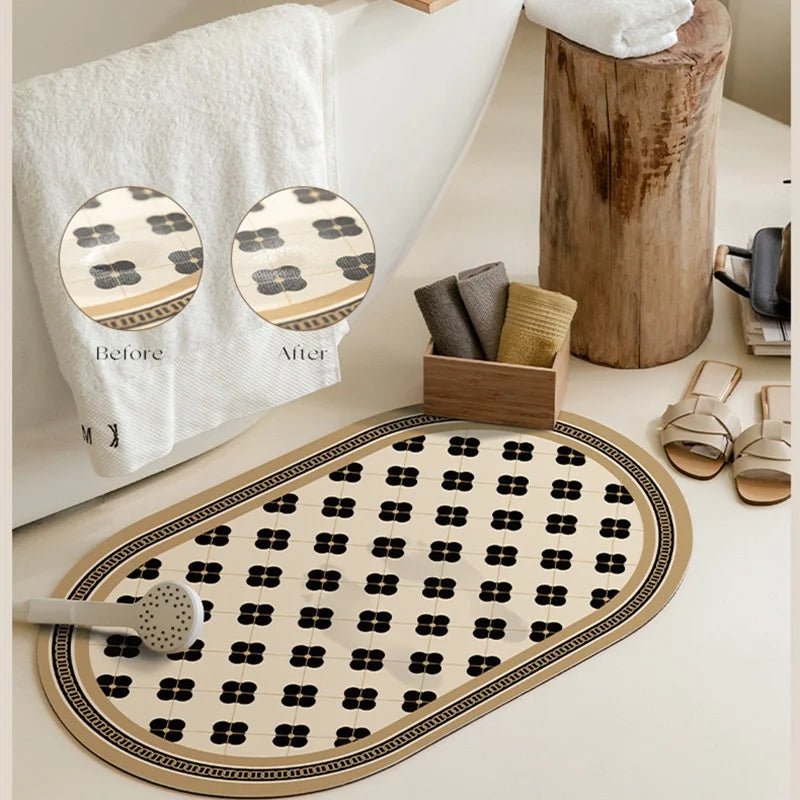 Quick Drying Diatom Mud Soft Mat