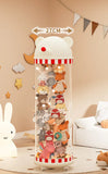 Plush Doll Storage Barrel