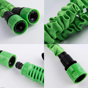 Expandable Garden Hose with 7 Patterns Water Gun