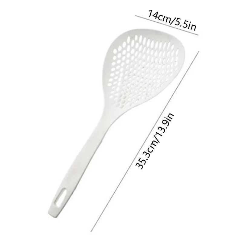 2-in-1 Nylon Food Draining Spoon