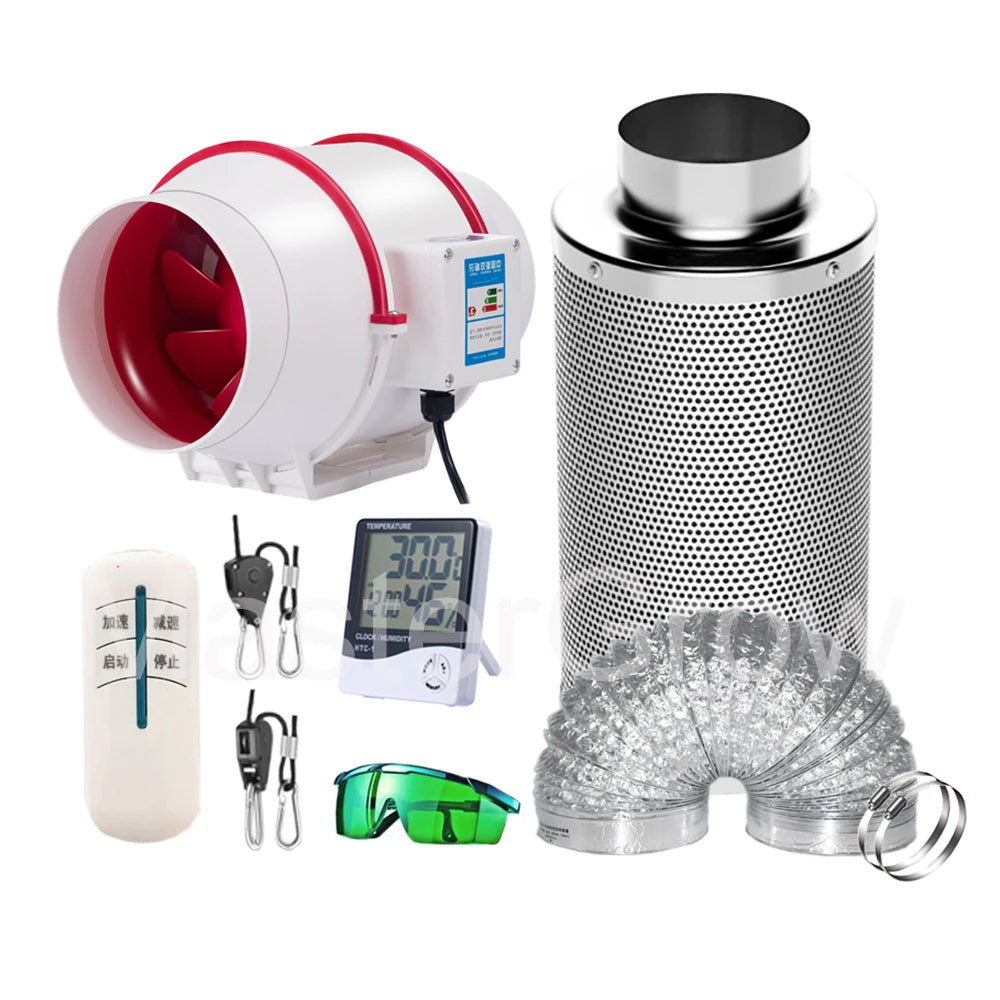 Hydroponics Duct Fan Kit