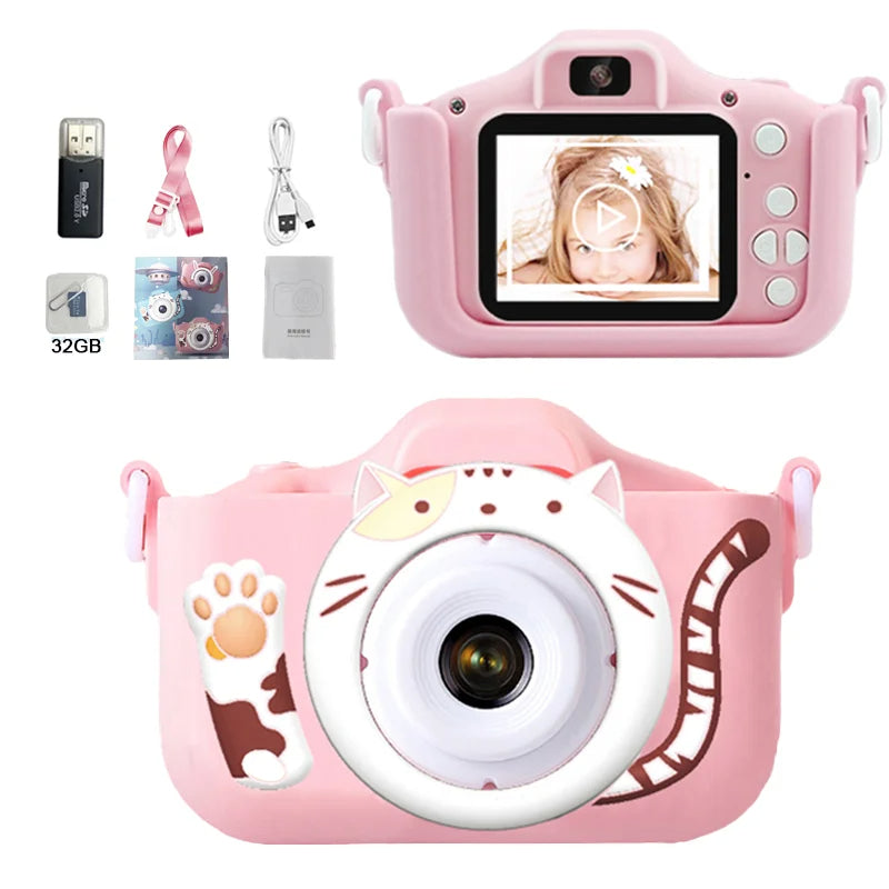 Black Cat Detective Camera for Kids