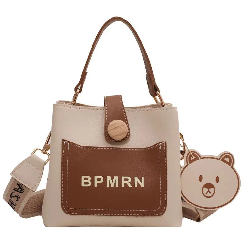 Wide Stripe Tote Bag for Women