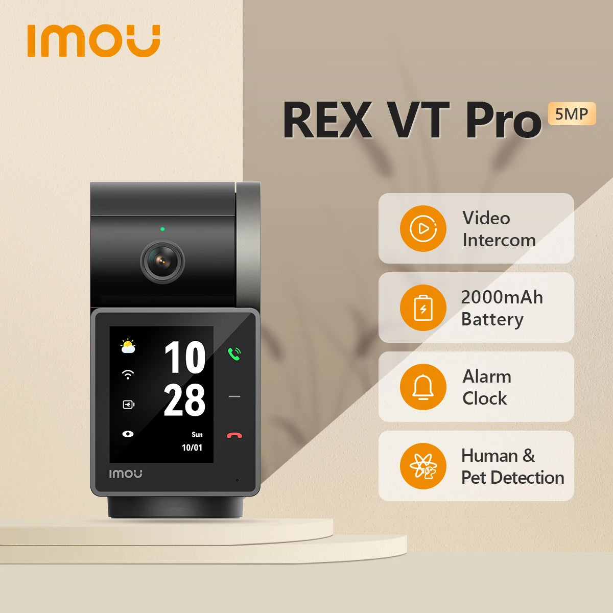 IMOU Rex VT Pro Indoor Wifi PTZ Camera