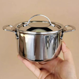 Versatile 304 Stainless Steel Small Pot