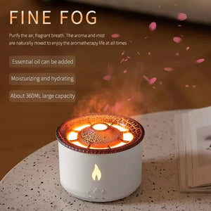 Volcano Flame Aromatherapy Diffuser