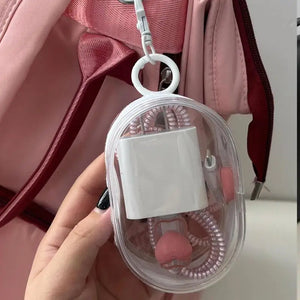 Waterproof Transparent Cable Organizer Bag