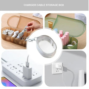 Waterproof Transparent Cable Organizer Bag