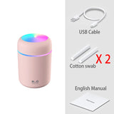 USB Mini Air Humidifier & Aroma Diffuser