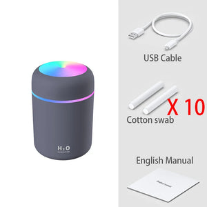 USB Mini Air Humidifier & Aroma Diffuser