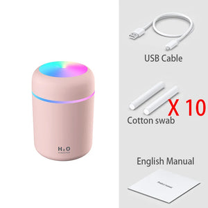 USB Mini Air Humidifier & Aroma Diffuser