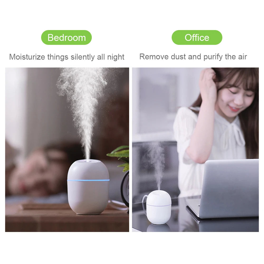 AuraBreeze USB Humidifier & Aroma Diffuser