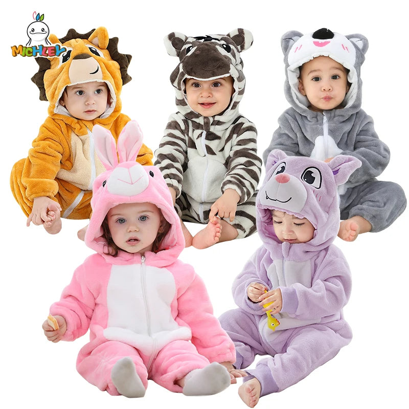 MICHLEY Cute Halloween Rompers for Baby Boys