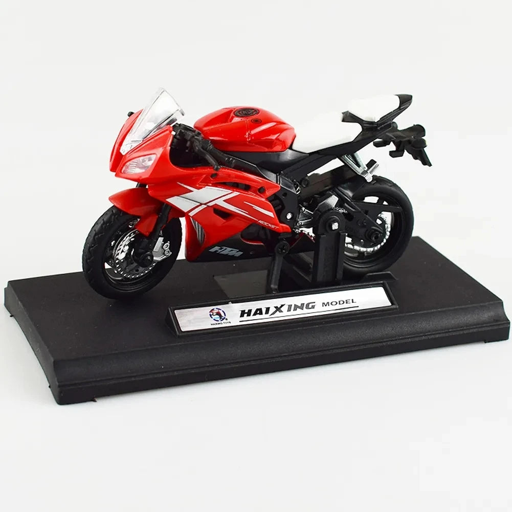 1:18 Scale Off-road Motorcycle Diecast Model Toy