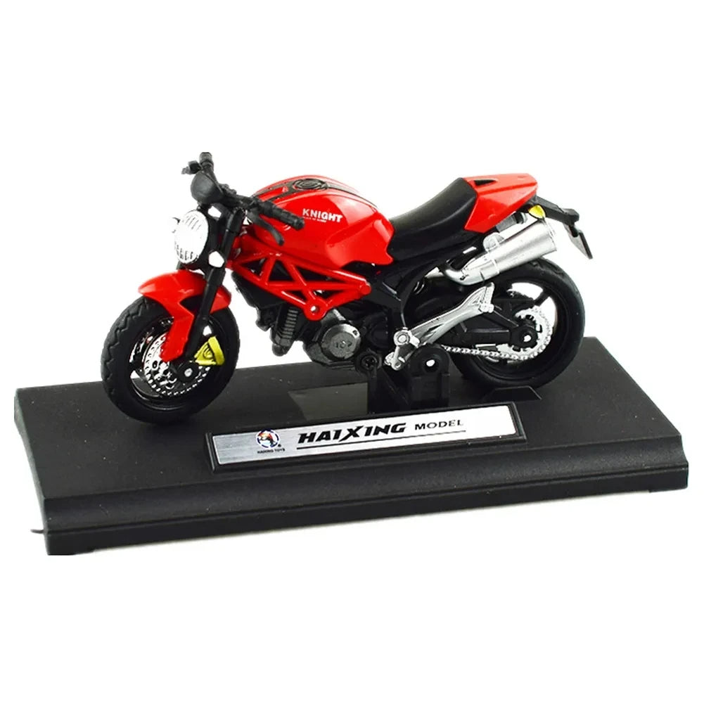 1:18 Scale Off-road Motorcycle Diecast Model Toy