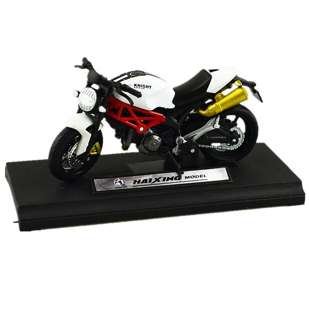 1:18 Scale Off-road Motorcycle Diecast Model Toy