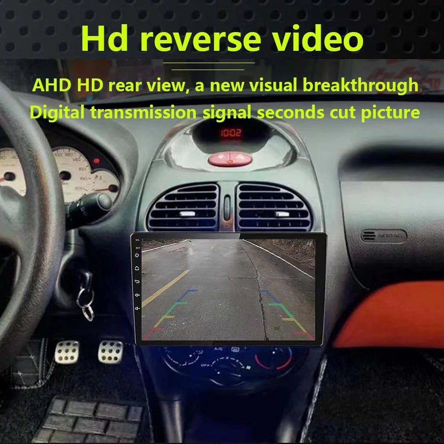 KNOWRO Car Radio for Peugeot 206