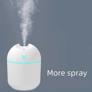 Whisper Mist USB Mini Air Humidifier & Aroma Diffuser